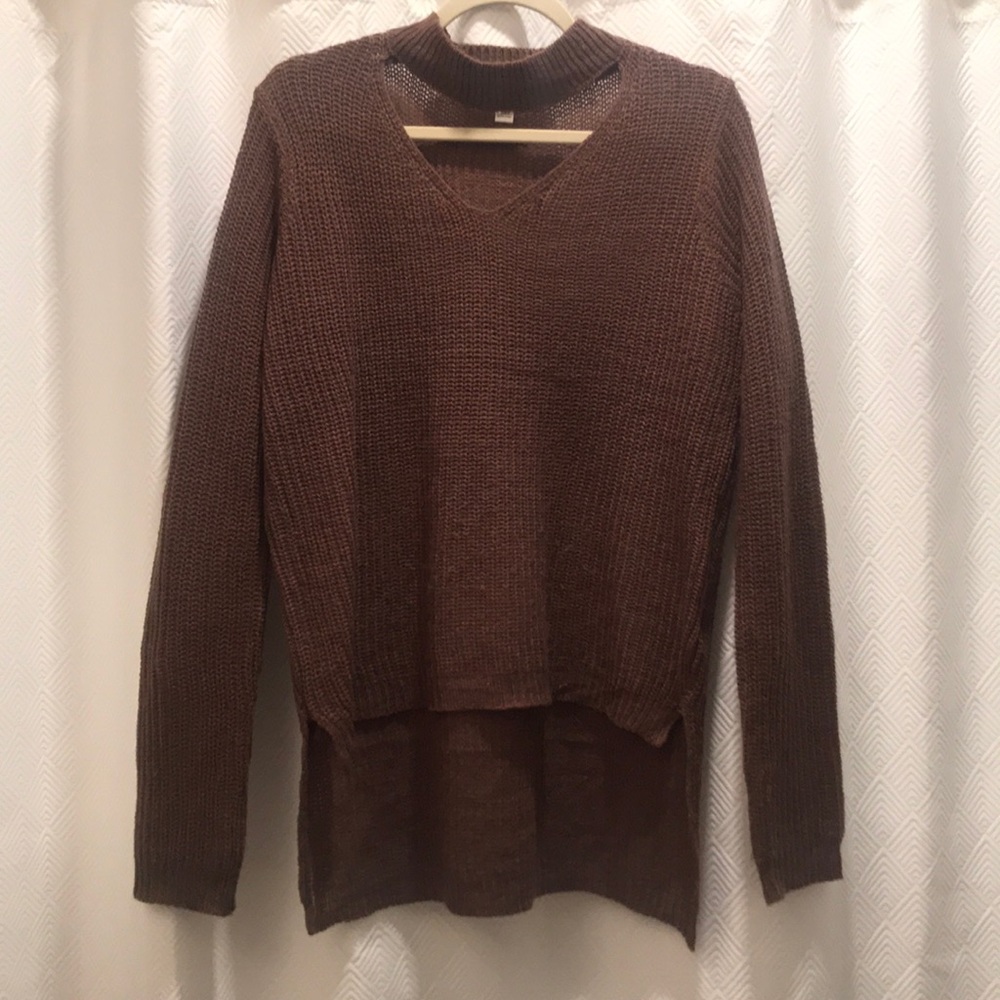 Plum sweater